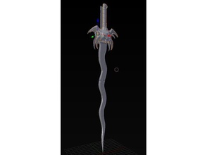 soul reaver games cosplay sword 3d print model - Mito3D