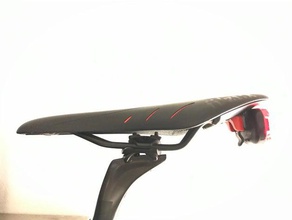 fizik ics integrated clip system saddle adapter planet bike smart led lights sport & outdoors 3d print model - Mito3D