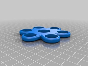 6-brazo-penny-fidget juguetes mecánicos personalizado 3d print model - Mito3D