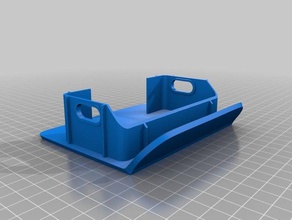 wrangler tj 97 rear bumper endcap automotive jeep replacement parts 3d print model - Mito3D