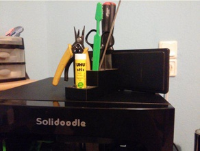 solidoodle tool holder holders & boxes 4 3d print model - Mito3D