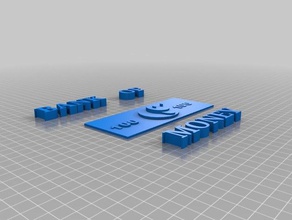 para arka plan 3d baskı 3d print model - Mito3D