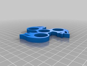 bille de verre boule feu spinner jouets & jeux fidget 3d print model - Mito3D