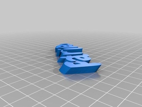 llavero patri organización personalizado 3d print model - Mito3D