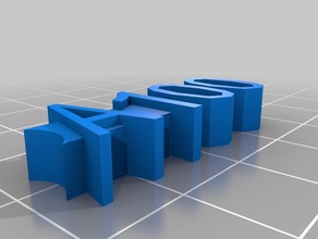 a100 llavero organización personalizado 3d print model - Mito3D