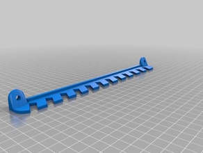 my customized wrench rack organization 3d print model - Mito3D