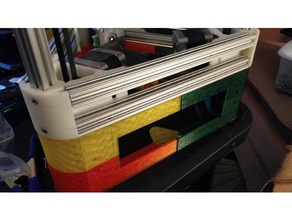 kossel mini base Impressora 3d de peças 3d print model - Mito3D