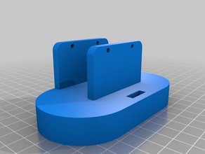 hors de la route l'électronique led robot mobile solidworks 3d print model - Mito3D
