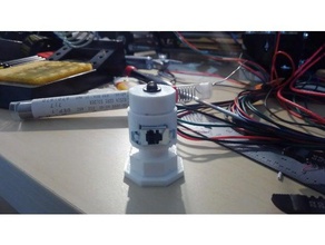 led-Taschenlampe Befestigung der prothetischen hand engineering 3d print model - Mito3D