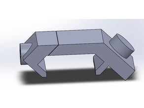táctica fidget spinner v2 picatinny rail de montaje juegos y juguetes 3d print model - Mito3D