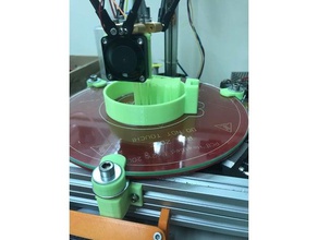Impresora 3d de cama nivel ajustador las piezas La impresión en 3d print model - Mito3D