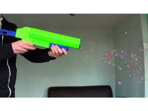 Die gedruckten 3d-party popper Pistole 3d-drucken 3d print model - Mito3D