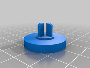 verrouillage majuscules 2 coupe jouets & jeux fidget spinner de la pac jouet 3d print model - Mito3D