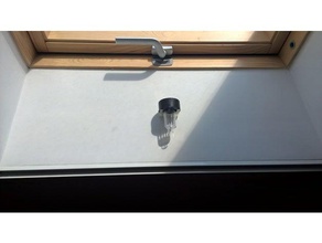 lampada solare per montaggio a parete finestre tetto arredamento il monte finestra 3d print model - Mito3D