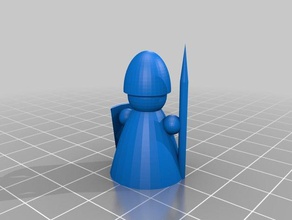 foot soldier 3d printing 3d print model - Mito3D