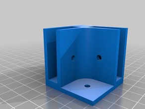 l foot wall 9mm organization customized 3d print model - Mito3D