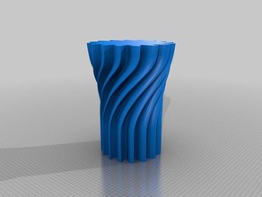 Lampe Dekor cr-10 cr10 pla vase 3d print model - Mito3D