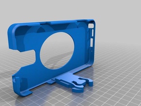 samsung galaxy 7 edge & note 3 case gopro-clip Kamera gopro mount s7 3d print model - Mito3D