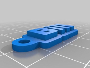 meu personalizados jeep keychain do projeto de lei chaveiros personalizado 3d print model - Mito3D
