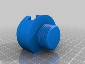 ctc universale alloggiamento Stampante 3d parti filamento spool porta bobina 3d print model - Mito3D
