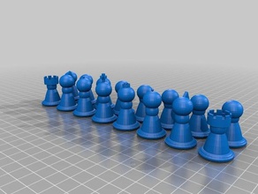 copy chess 3d printing 3d print model - Mito3D