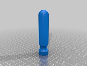 il mio personalizzato punta da trapano maniglie utensili a mano su misura 3d print model - Mito3D