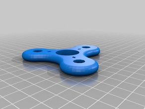 catherine gao negro spinner juguetes mecánicos personalizado 3d print model - Mito3D