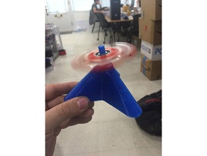 giratório suporte brinquedo & acessórios para jogos fidget spinner topo 3d print model - Mito3D