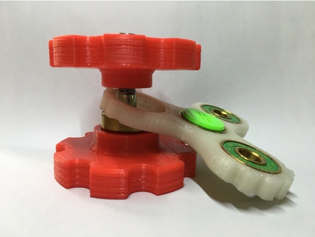 spinner de roulement extracteur outils 608 fidget 3D print model - Mito3D