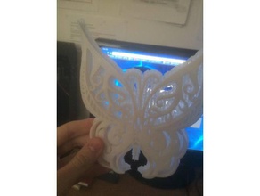 kelebek maori 3d baskı designproject doğa teknoloji 3d print model - Mito3D