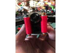 gerçek cam mount gerilla drone bullfrog v2x r c araçlar kamera monte edin 3d print model - Mito3D