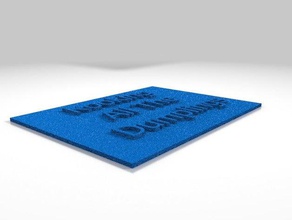 placa A impressão 3d 3d print model - Mito3D
