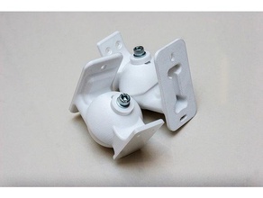 Lautsprecher-Wandhalterung Haushalt mount Lautsprecher die Wandmontage 3d print model - Mito3D