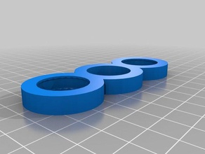 3 Lager-spinner mechanische Spielzeuge kundengebundene 3d print model - Mito3D
