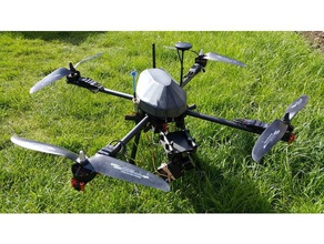 dossel de tarô 650 ironman r c veículos drone quadcopter tarot 3d print model - Mito3D