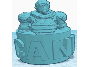 terrível de cana-de-busto w facehugger A impressão 3d alien do busto bustos cana 3d print model - Mito3D