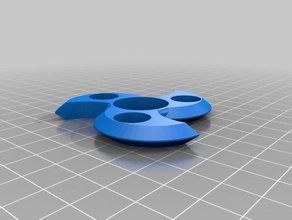 meine angepasste tödliche Welle fidget spinner pick-a-Gewicht Spielzeug & Spiele kundengebundene 3d print model - Mito3D