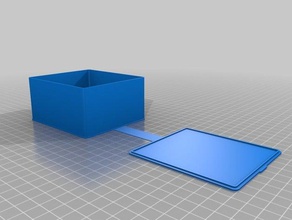 meine individuelle Fall rechteckig Container kundengebundene 3d print model - Mito3D