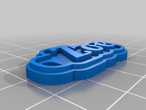 zoe2 keychain keychains customized 3d print model - Mito3D