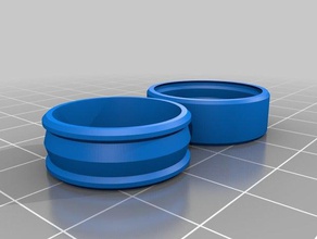 matt anillo de 9 a 8 los anillos personalizado 3d print model - Mito3D