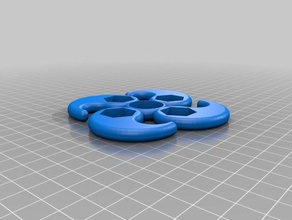m12 4 spinn mechanische Spielzeuge kundengebundene 3d print model - Mito3D