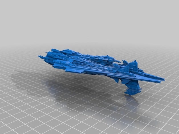 super star dreadnought x1 valdez iii L'impression 3d 3D print model - Mito3D