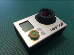 gopro 3-4 power button camera 3d print model - Mito3D