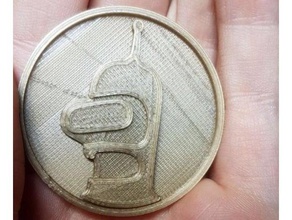 bender coin coins & badges futurama 3d print model - Mito3D