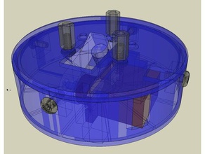 en néodyme pince la robotique grabber robohand 3d print model - Mito3D
