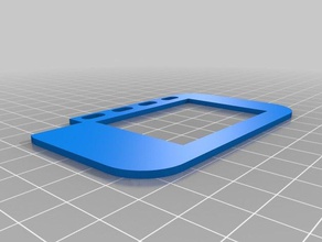 Bildschirm-Platte-Projekt 3d-drucken 3d print model - Mito3D