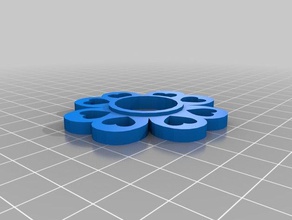 gl cks-spinner toys & games 3d printing fidget hand spinner finger happy pla speed toy spinning 3d print model - Mito3D