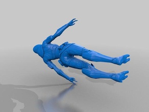 quarian sculture 3d print model - Mito3D