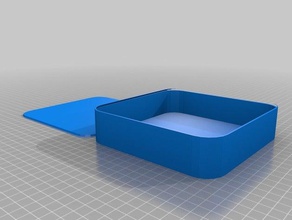 my customized parametric box sliding lid tool holders & boxes 3d print model - Mito3D