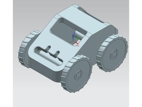 3d print rubber band car toys & games printer printing kids toy 3d print model - Mito3D
